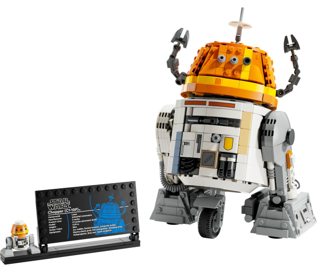 LEGO Star Wars 75416 Droid astromechaniczny Chopper (C1-10P)™ - 1308217 - zdjęcie 3